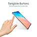 amCase Samsung Galaxy S10 Plus Case | Shock Absorbing TPU Bumper Frame/Reinforced Corner Protection | Hybrid Rigid Back Plate for Galaxy S10 Plus (2019) - Clear