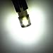 Alla Lighting 4x 194 LED Bulb Super Bright 175 168 2825 W5W T10 Wedge 5630 SMD Lights Replacement for Side Marker Interior Map Dome Trunk Parking Courtesy Lights, Cool Whitethumb 4