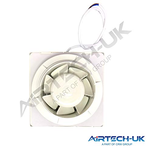 Airtech Bathroom, Kitchen Extractor Exhaust Fan Pull Cord 100mm 4", 180