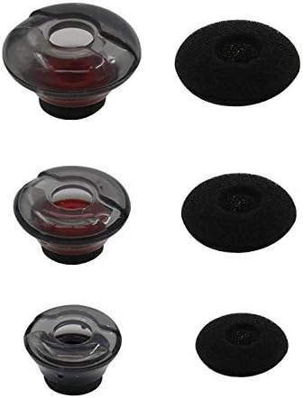 Ear Gels for Plantronics 5200 Headphone, Diana Fay Ear Gels Earphone Cover Earbud Cushions for Plantronics Voyager 5200 Earbuds, 6 Pcs Set S/M/L/ Silicone &amp; Foam Tips for 5200, SML