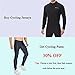 Spotti Men's Cycling Bike Jersey Long Sleeve with 3 Rear Pockets - Moisture Wicking, Breathable, Quick Dry Biking Shirt Black