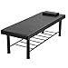 Stationary Massage Table Massage Bed Spa Bed 75 Inches Long 29.5 Inches Wide Heavy Duty Massage Table Bed Physical Therapy Bed with Memory Foam Layer Salon Bed