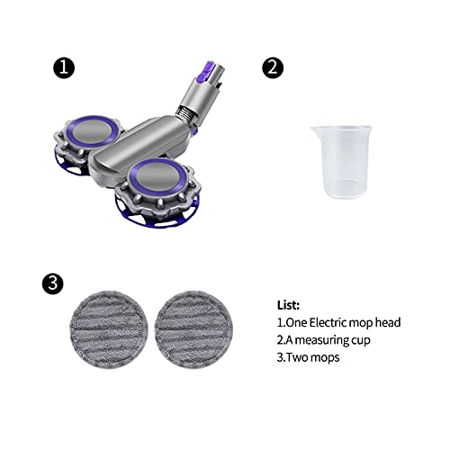 Dyson Mop for Dyson V7 V8 V10 V11, Stick Vacuum Brush Tool Combining