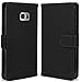 Galaxy S7 Edge Case, TAURI [Stand Feature] Wallet Leather Case with Stand, ID & Credit Card Pockets Flip Cover For Samsung Galaxy S7 Edge - Black