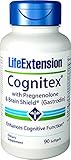 Life Extension Cognitex Plus Pregnenolone with Brain Shield (Gastrodin), 90 Softgels