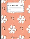 Composition Notebook: Trendy Composition notebook designed and printed on verry high quality and low price . 100 ruled sheets with a standard size ... for study or as a journal or taking notes.