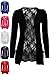 78S Womens Floral Lace Back Ladies Long Boyfriend Summer Cardigan