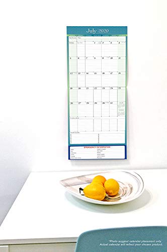 Ultimate Family Planner 2020 12 x 12 Inch Monthly Square Wall Calendar with Foil Stamped Cover by Wyman Publishing, Stationery Organizer