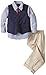 Nautica Dressy Vest Set, Khaki, 12 Months