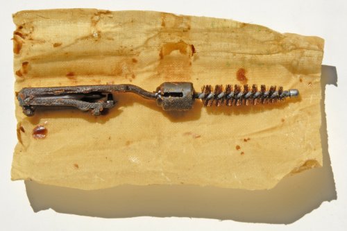 M1 GARAND RIFLE. M3A1 COMBINATION TOOL WITH CHAMBER BRUSH NEW IN WRAP. NORTHRIDGE INTERNATIONAL INC.