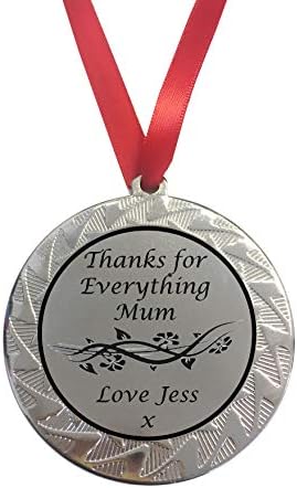 Personalised Gift - Medal for Mum, Mother, Mummy, Step Mum for Birthdays, Mother's Day, Christmas Bag