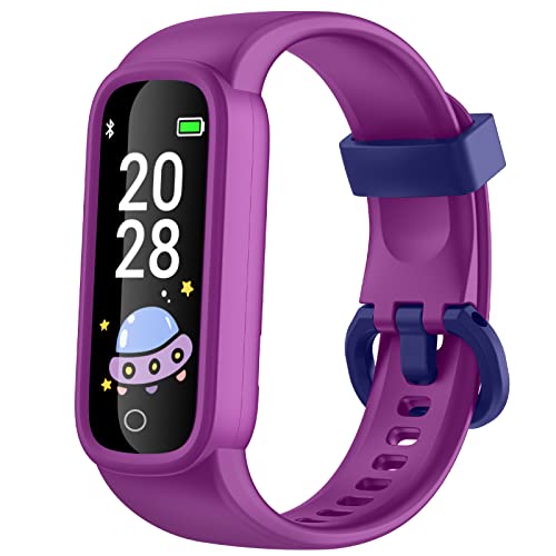 Photo 1 of EURANS Kids Fitness Tracker Watch for Boys Girls Teens Ages 5-12, IP68 Waterproof with Heart Rate & Sleep Tracking, Pedometer, Alarm Clock, Calorie Step Counter Watch