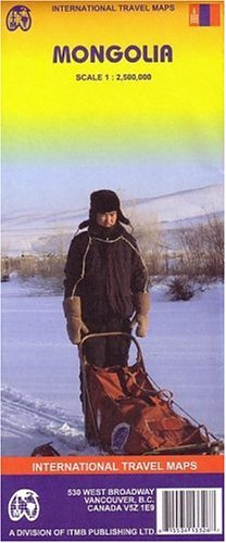 Mongolia Travel Map by Itmo