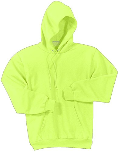 Joe's USA Bright Neon Yellow Hooded Sweatshirts - Hoodie Sizes Youth XS - Adult 4XL