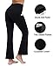 Fengbay Bootcut Yoga Pants, Women's Bootleg Yoga Pants with Pockets Tummy Control 4 Way Stretch Plus Size Yoga Workout Pants
