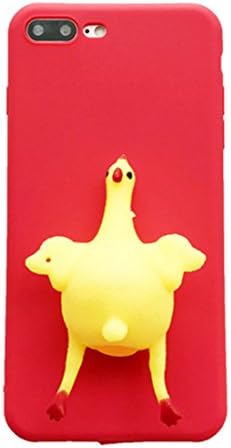 iPhone 6 / 6s Case, Tricess 3D Cute Soft Silicone Squishy Chick Phone Case for iPhone 6 / 6s (4.7 Inch)