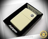 Full Size Cream Matte Finish Classic Windproof