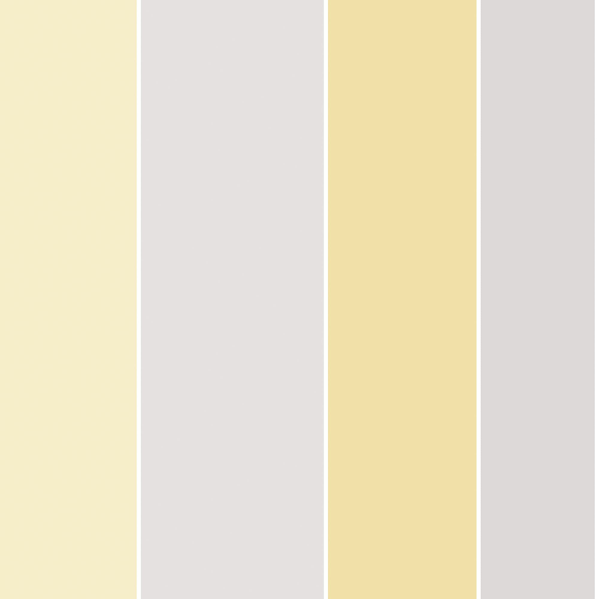 Galerie G67599 Smart Stripes 2, Four-Colour Stripes Design Wallpaper, Yellows/Greys, 10m x 53cm