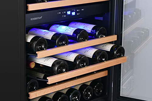 EdgeStar-CWR462DZ-24-Inch-Wide-46-Bottle-Built-In-Wine-Cooler-with-Dual-Cooling-Zones
