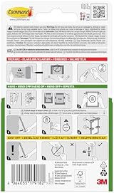 Command Picture Hanging Strips Value Pack Medium & Large 16+16 Strips view 21