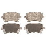 Wagner ThermoQuiet MX1018 Semi-Metallic Disc Pad Set, Rear