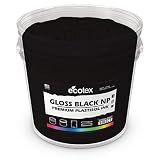 Ecotex Gloss Black NP Plastisol Ink for Screen Printing - Non Phthalate Formula - All Sizes (Quart)