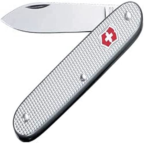 Marine Victorinox Swiss Army Alox Pocket Knife Silver, Boxed