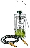 Mya Hookah QT 516 Portable Caged Hookah 14-Inch - Green