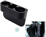 Car Drink Holder To Hold Hot & Cold Drink Preventing Spillage Bundle With Car Garbage Bag For Cleaner & Organize Car Interior With Adjustable Strap