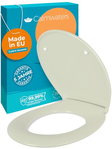 Calmwaters® Premium WC Sitz einfache Montage in Ägäis, belastbar bis 250 kg