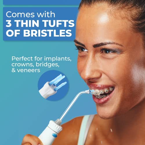 Plaque Seeker, Flosser Replacement Tips For Waterpik Water Flosser, Reach Flosser Refill Heads