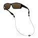 Chums Orbiter Eyewear Retainer - Lightweight Stainless Steel Cable Glasses Strap (Silver), 15.75