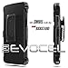 Evocel New Generation Series Phone Case Compatible with LG G Stylo 2 (2016 Release) with Belt Clip Holster and Kickstand, Black