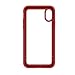 Speck Products Presidio Show Case for iPhone X, Clear/Heartthrob Red