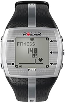 Polar FT7 Mujer Pulsómetro, Unisex, Negro/Plateado, Talla única