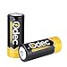 Odec 26650 Battery, 5000mAh Li-ion Rechargeable Battery for LED Torch, Flashlight and More(2-Pack)