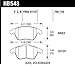 Hawk Performance HB543F.760 HPS Performance Ceramic Brake Pad
