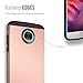 TUDIA Moto Z2 Play Case, Slim-Fit Heavy Duty [Merge] Extreme Protection/Rugged but Slim Dual Layer Case for Motorola Moto Z2 Play (Rose Gold)
