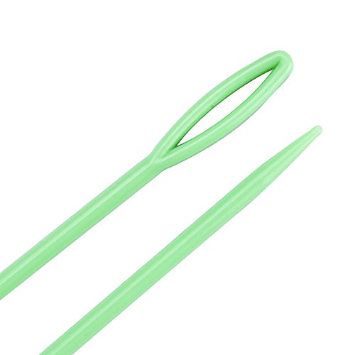 eBoot Colorful Plastic Sewing Needles, 30 Pieces