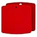 Love This Kitchen Silicone Trivet/Hot Pads for Hot Dishes - Easy to Clean Pot Holder for Kitchen - Durable, Flexible, & Multi-Purpose Mat That Helps Protect Countertops (7x7 in, Red, 1 Pair)