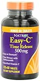 Natrol Easy-C 500mg Tablets, Time Release with Bioflavonoids, 180 Count