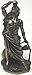 Pacific Giftware Dionysus (Bucchus) Greek Roman God of Wine Statue Real Bronze Powder Cast Statue, 11-inch
