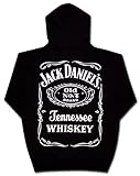 Jack Daniels Men's Daniel's Logo Hoodie Black XX-Large