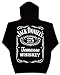 Jack Daniels Men's Daniel's Logo Hooded Sweatshirt Black XX-Large