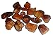 Sublime Gifts Raw Fire Agate ( 5 Ounces ) Premium Rough Crystal Healing Gemstone Stones Assorted Sized Pieces & Chips