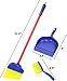 Click N’ Play Pretend Play Kids Broom, Dustpan, and Brush Household Cleaning Toy Play Set