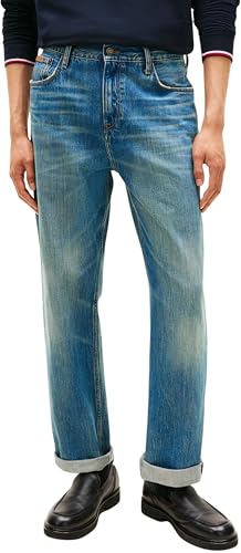 Tommy Hilfiger Men Relaxed River RGD Mario IND MW0MW41895 Other Jeans, Denim, 40W / 34L