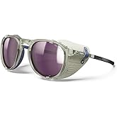 Julbo Millenium Glacier Glasses for Men & Women w/Removable Side Shields for Hiking, Snow/Glare - 100% UV Protection
