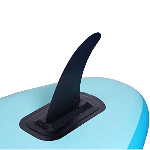 Neolife 10" Surf & SUP Single Fin Surfboard Fins - Free No Tool Fin Screw - 10 inch Center Fin for Longboard & Paddleboard