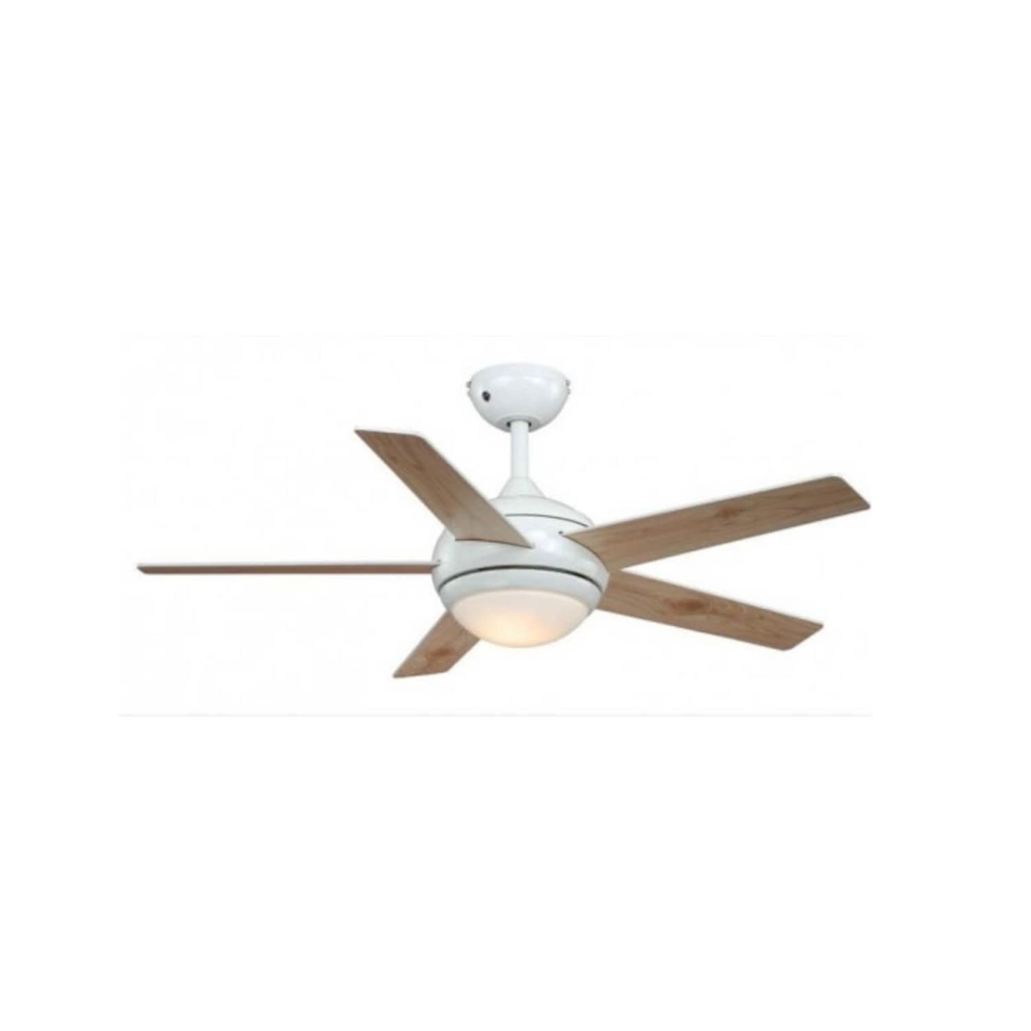 AireRyder Ceiling Fan Fresco White with Light and Remote Control 44” 112cm Blades in White and Pine